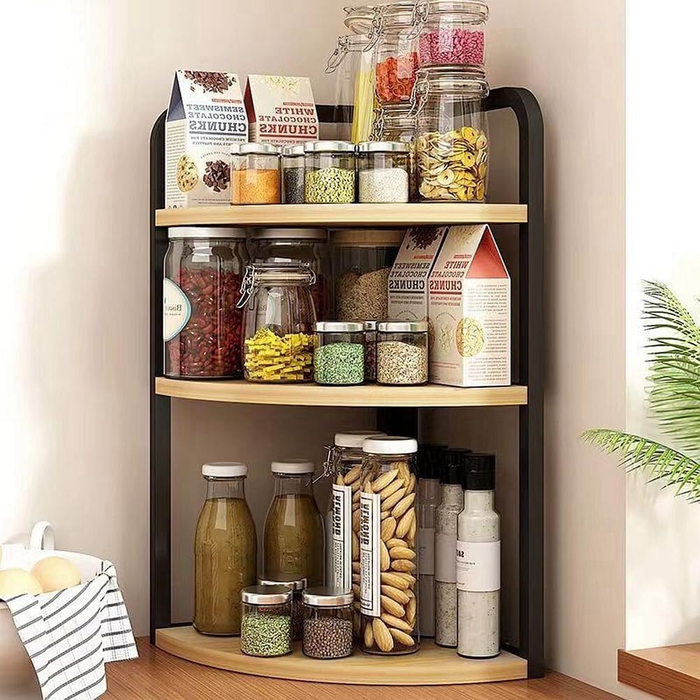 Fdit Support à épices De Comptoir Étagère à épices De Comptoir à 3