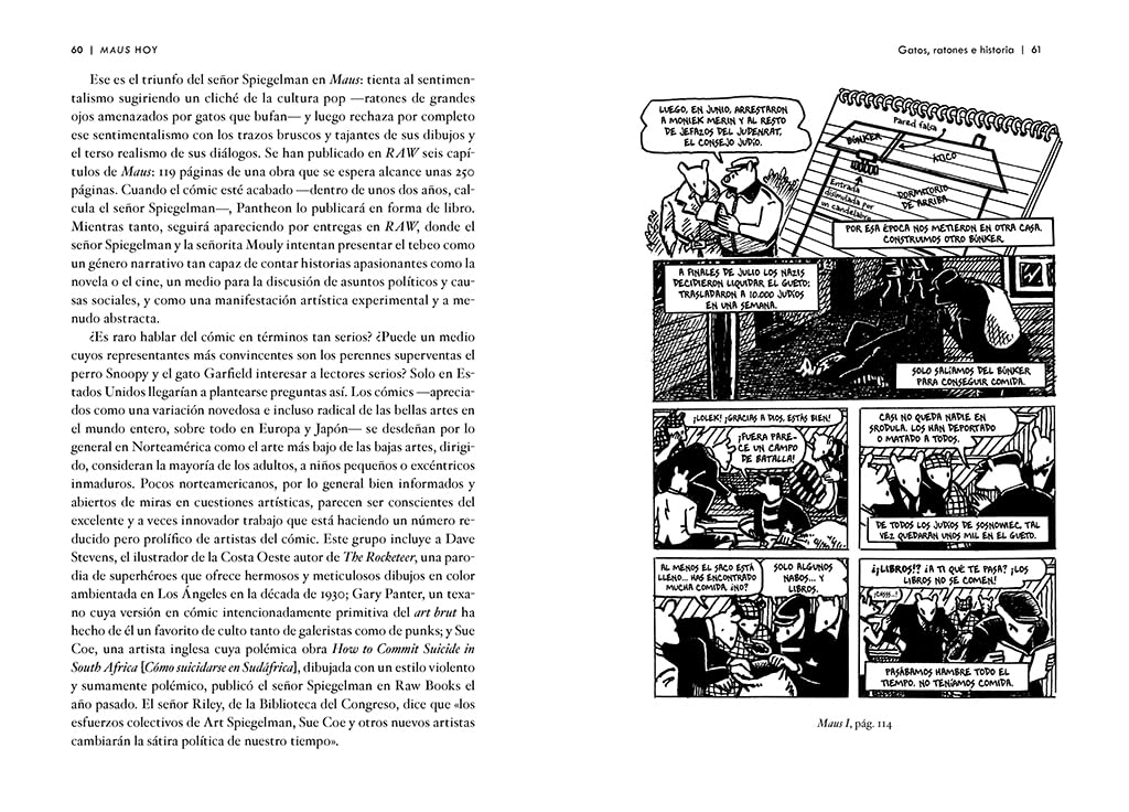 Maus hoy: Una selección de textos / Maus Now: Selected Writing (Spanish Edition)