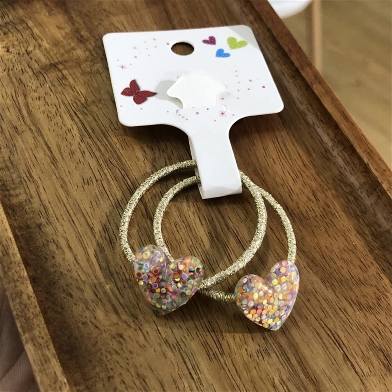 Amazon.co.jp: Yuzhiye ヘアゴム ロングゴム ラメ 太さ2.5㎜ ヘア