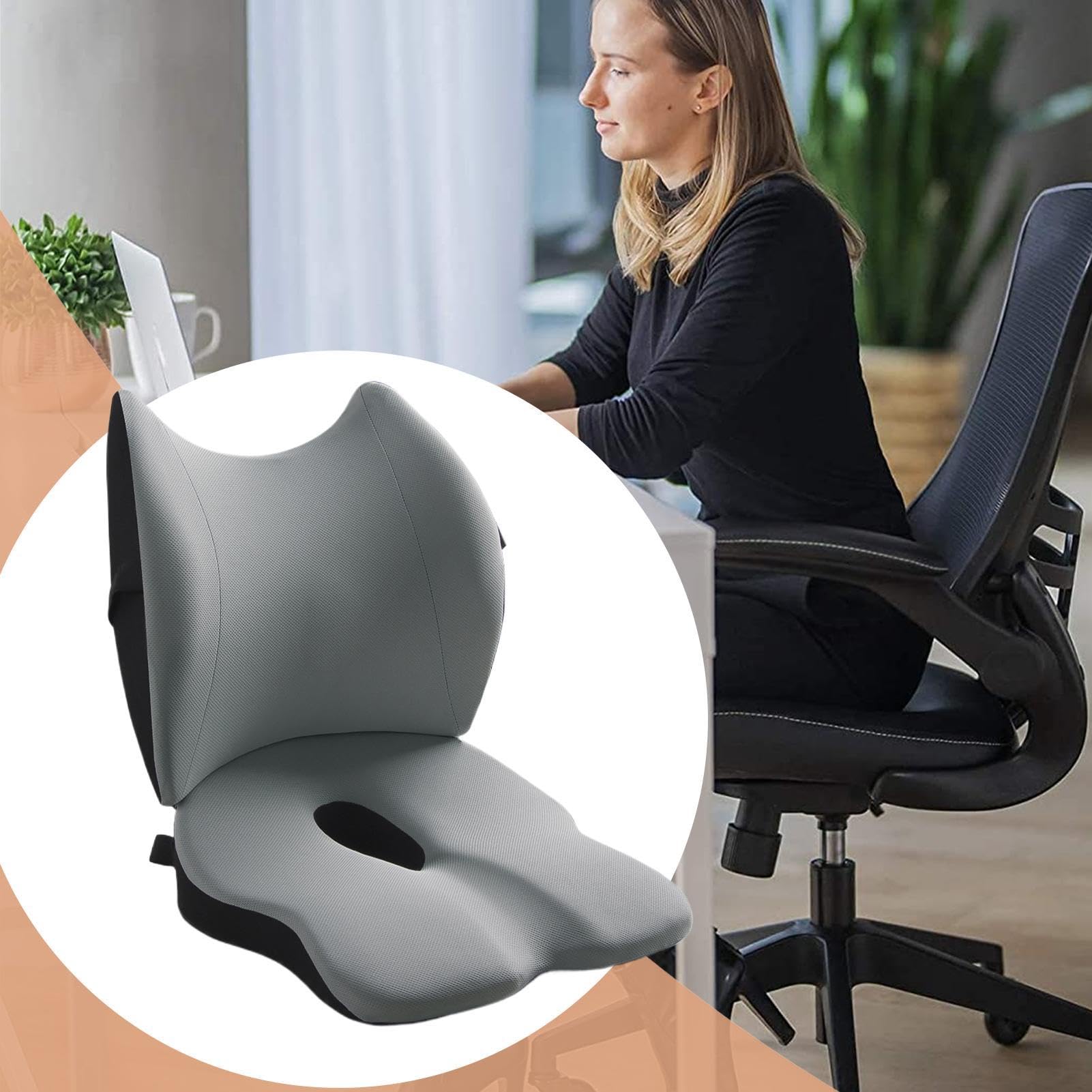 Coussin Support Pour Siège Auto Support Lombaire Ergonomique Polyvalent