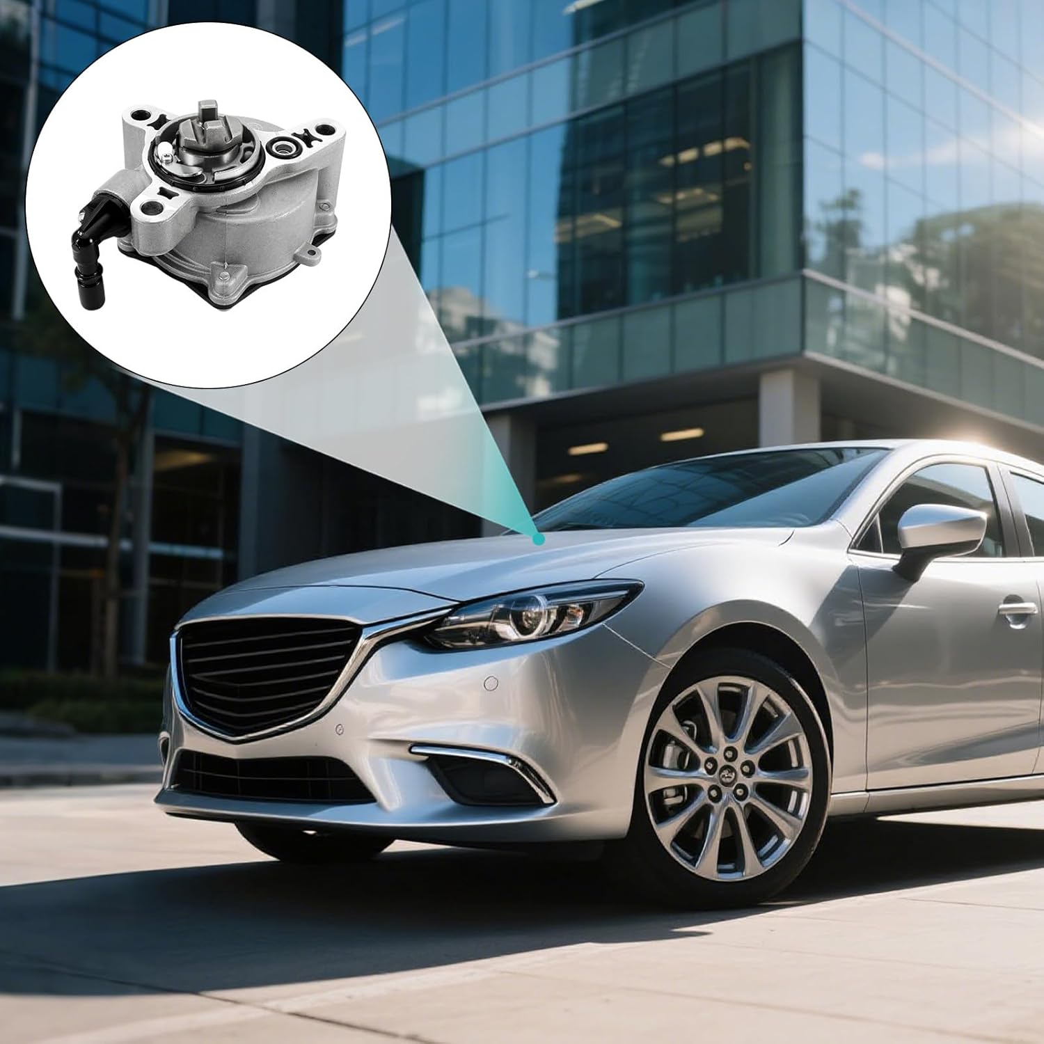 05048401AD Vacuum Pump (L4-2.0L 2.4L) for 2015-2022 Jeep Cherokee Compass Renegade,for F-iat 500x, Chrysler 200, for Dodge Dart, Ram Promaster City, 05047967AC, 05047380AC, 05048401AB