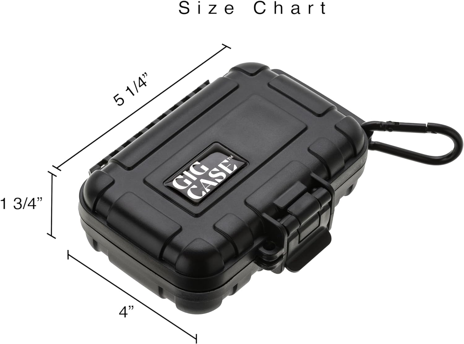 GIGCASE® in-Ear Monitor Hard Case (Small) – Compatible with KZ ZS10/ZS10 Pro/ZSN/ZST/ZEX/AS10/AS16/ZSN Pro X, YINYOO, CCZ Melody – IEM, in-Ears, Headphones, Earphones, Earbuds Storage Case