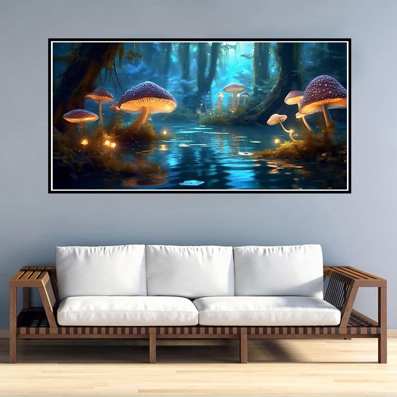 Amazon.co.jp: ダイヤモンドアート キノコ 5D モザイクアート 初心者