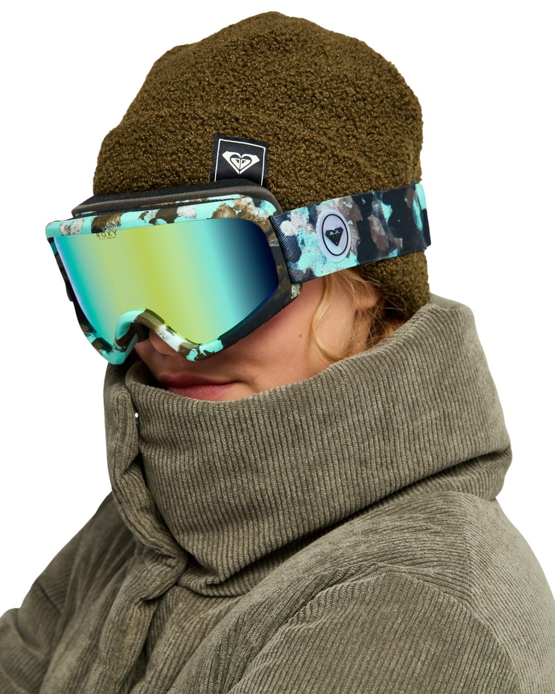 Roxy Ski/Snowboard Goggles MOONRIDE Womens Green