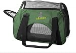 ZAMPA Soft Side Pet Travel Carrier TSA Approved, Under Seat Compatibility, Airline Approved for Large Cats, Medium Puppys, Small Dogs, 2 Openings, W/Shoulder Strap.