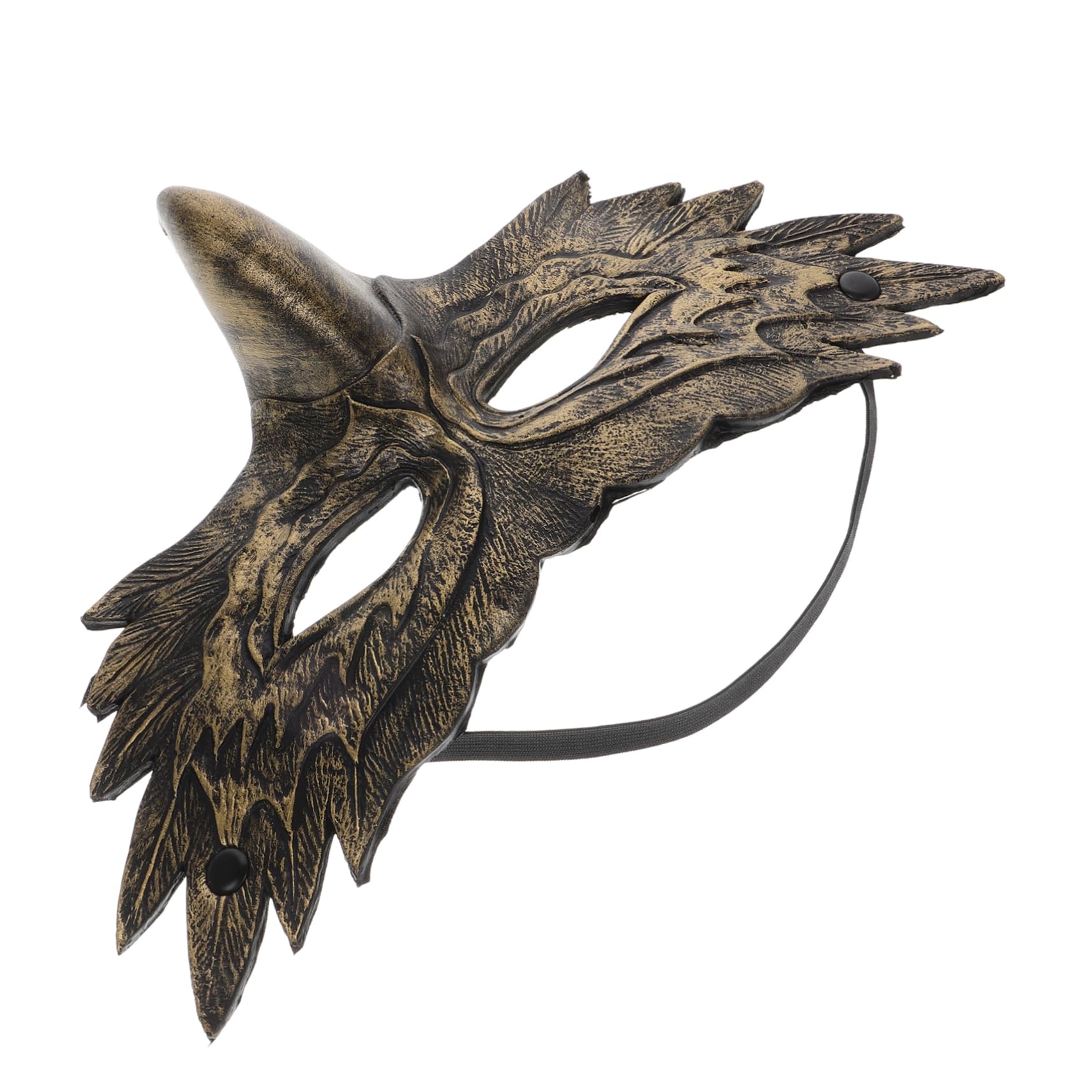 BESPORTBLE Eagle Costume Mask Photo Prop for Adults Masquerade Party Mask Fancy Dress Mask Reusable Pu Material