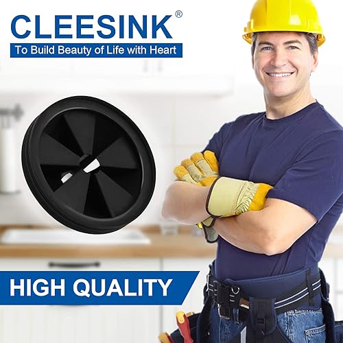 Miniatura 7 de Eliminación de basura, protector contra salpicaduras, deflector de fregadero, accesorios de piezas de triturador de desechos de alimentos, tapones