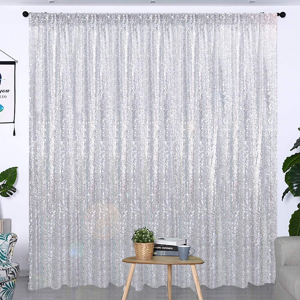 Buy Partisout Sequin Backdrop Curtain 4ftx7ft Sequin Backdrop Sequence