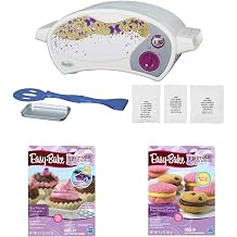 Easy Bake Oven Star Edition + Red Velvet Cupcakes + Chocolate Chip and Sugar Cookies Refill Setl. Set of 3 Items