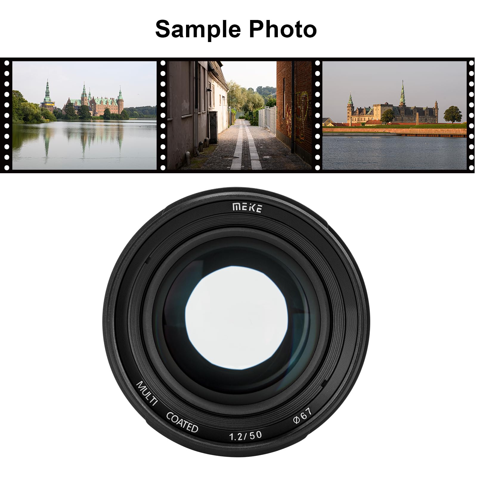 Amazon.co.jp: Meike 50mm F1.2 大口径マニュアルフォーカス フル