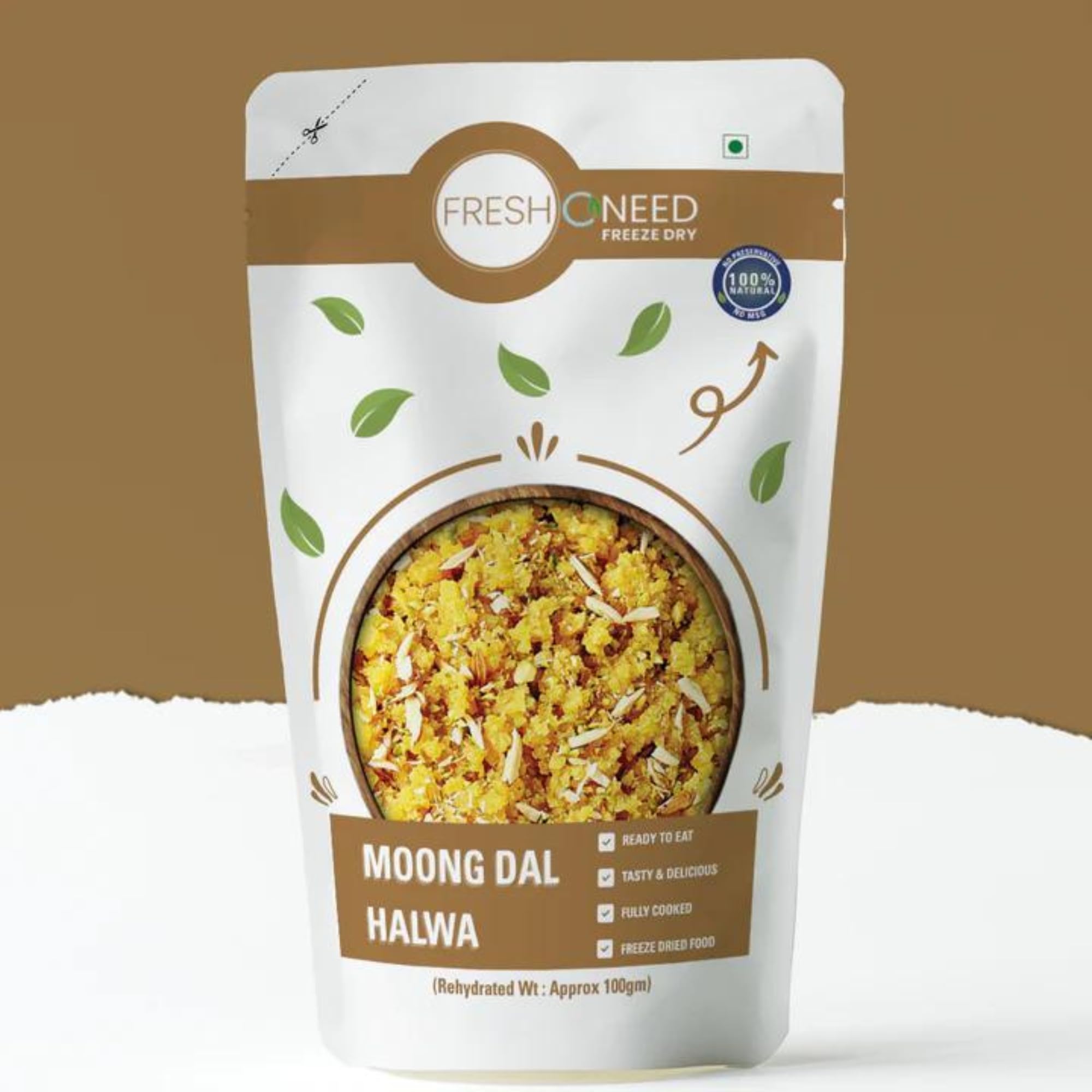FreshOneed Moong Dal Halwa | Ready to Eat & Serve Dessert | Single Serving | Pack of 1 | Rich & Sweet Lentil Dessert | Easy to Prepare�Just Heat and Enjoy (B0DFCZCMBQ) Amazon Price History, Amazon Price Tracker