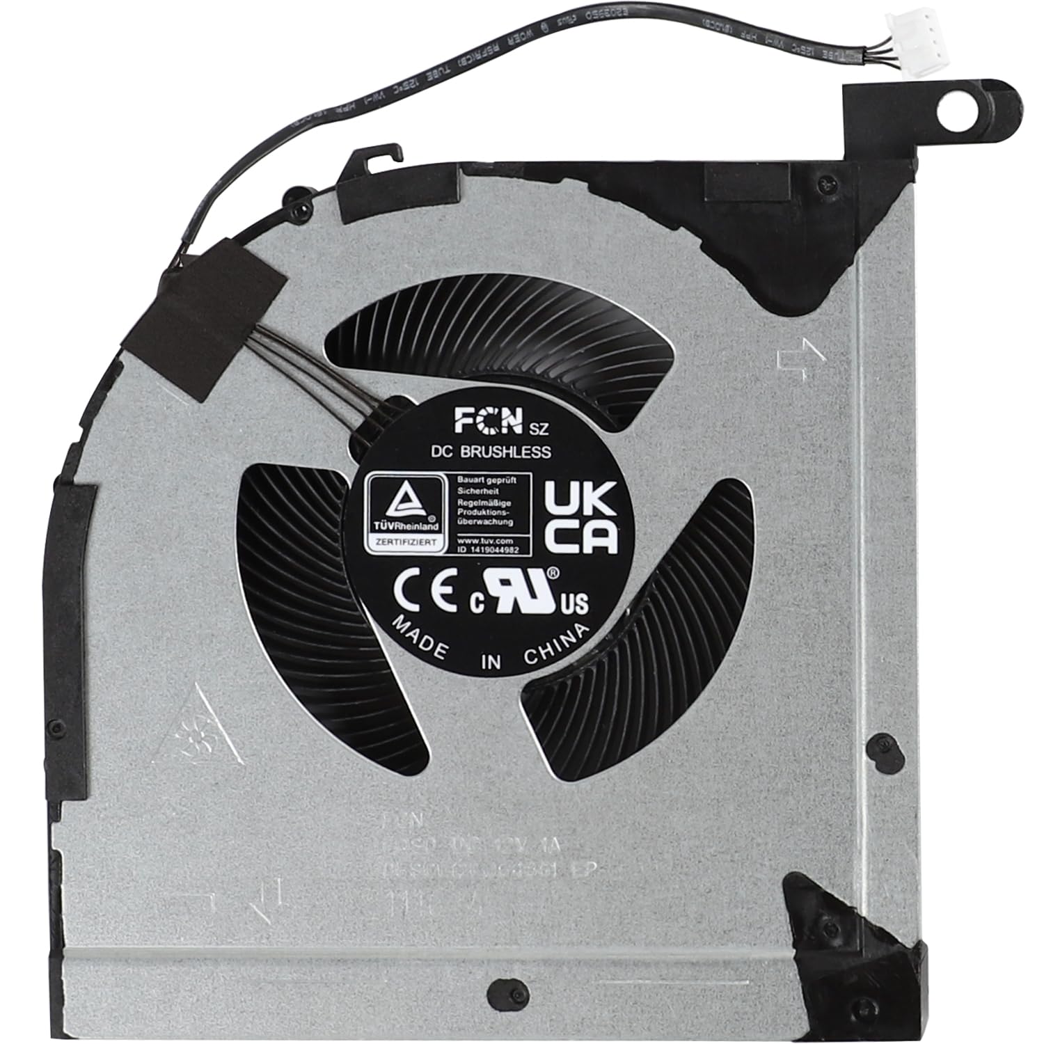 New CPU + GPU Cooling Fan for Lenovo Legion Slim 5 16APH8 (82Y9) 16IRH8 (82YA) 16AHP9 83DH 16ARP9 83EX Y7000P IRH8 R7000P ARH8 2023 Laptop DFSCL12E064861 FQSO DFSCM227163921 FQRY DC 12V