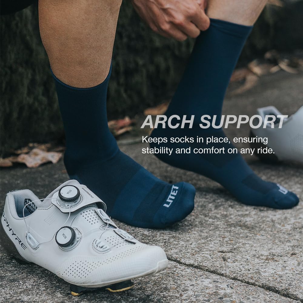 LITET Calcetines de ciclismo para hombre y mujer