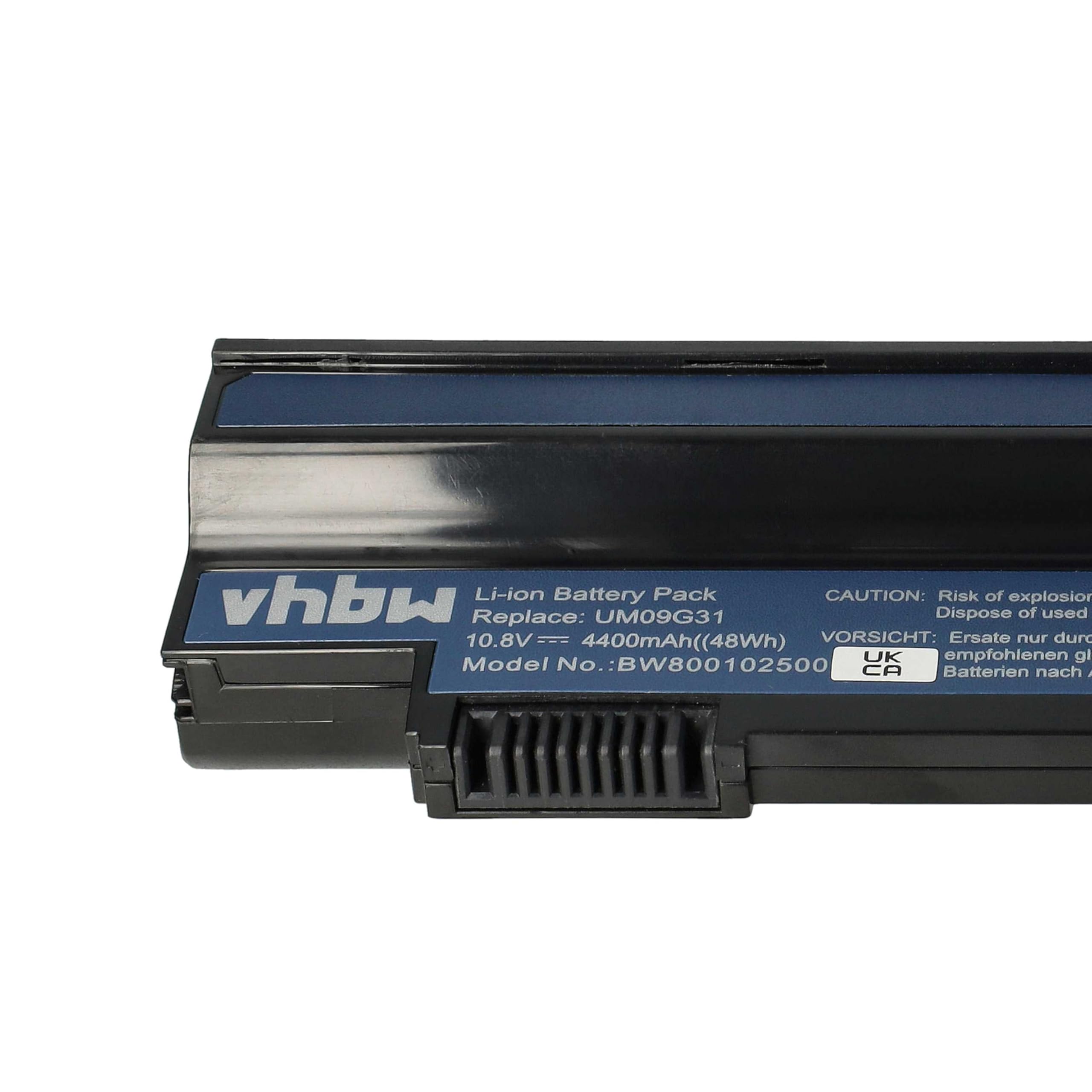 Batteria sostituisce Ansmann 10INR18/65-4, KL36H53B, KL36H92B per e-bike - 10,4Ah 36V Li-Ion