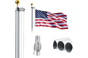 20FT Flag Pole Kit: Majestic Symbol of Pride for Your Home or Business