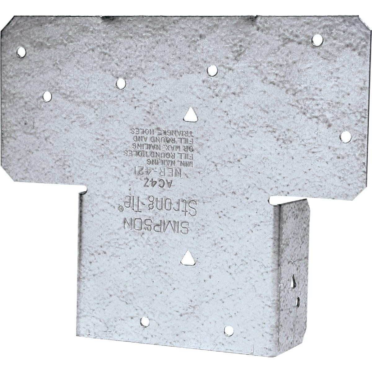 Amazon.com: Simpson Strong-Tie ZMAX 6.5 in. H x 5.5 in. W 18 Ga