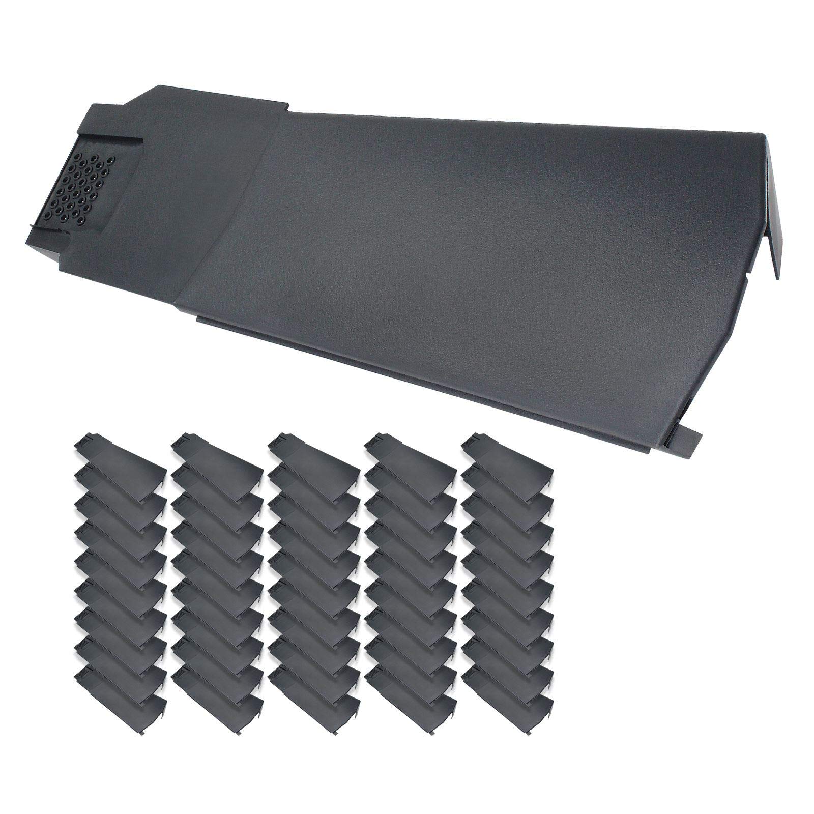 Klober KR9785-0429 Contract Dry Verge Unit (40 Pack) - Left, Grey