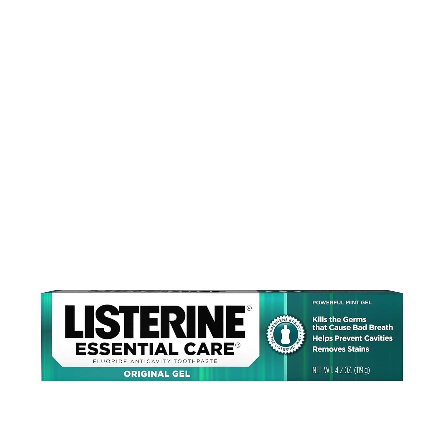🔥 Hot Deals Listerine Essential Care Original Gel Fluoride Toothpaste, Oral Care Toothpaste Prevents Bad Breath and Dental Cavities, Powerful Mint Flavor for Fresh Oral Hygiene, 4.2 oz (Pack of 6)