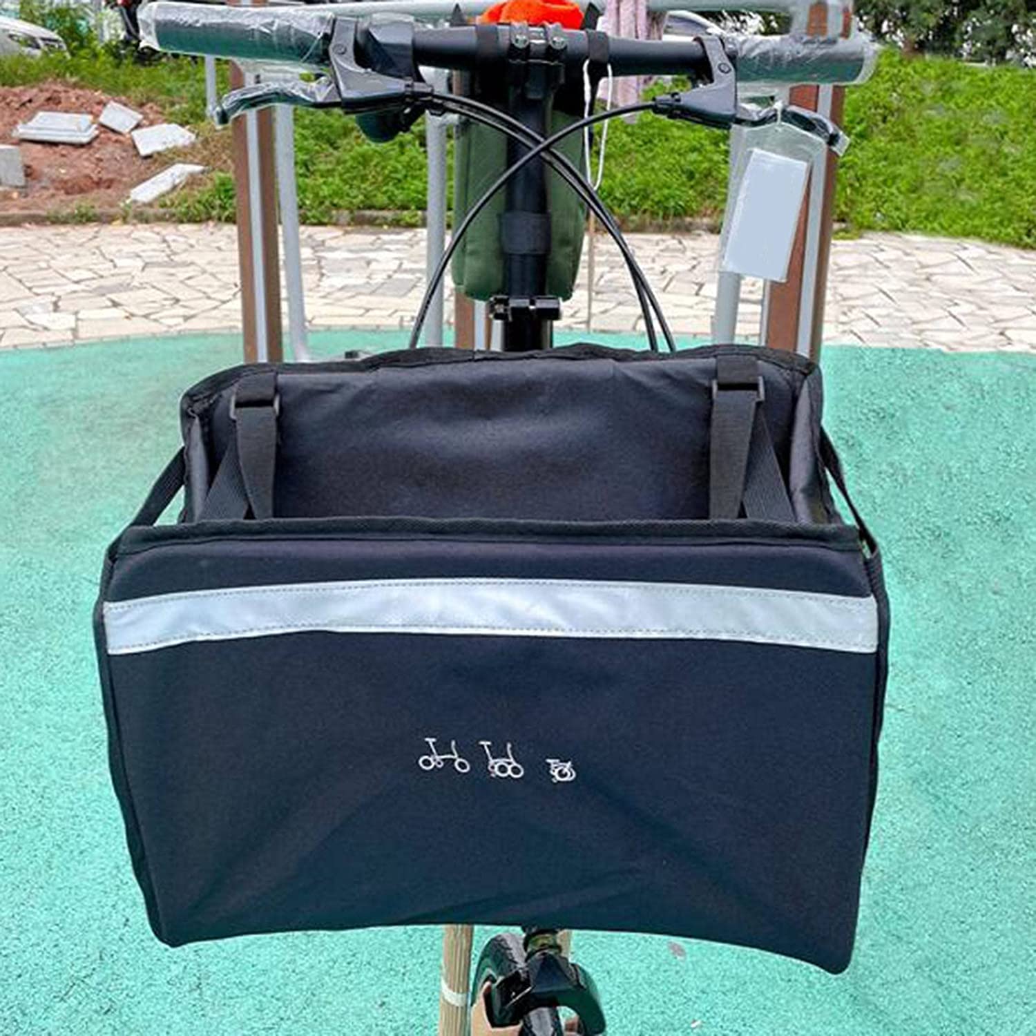 Amazon.co.jp: ブロンプトングアクセサリー用折りたたみ自転車フロント