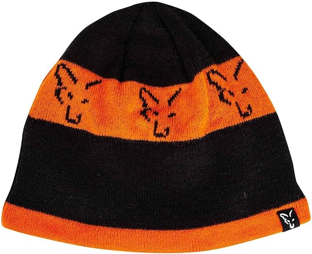 Fox Black And Orange Beanie