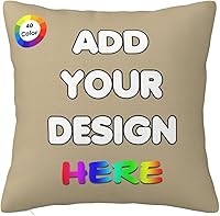 Vista 117 de Funda de almohada personalizada con nombre de texto fotográfico, funda de almohada impresa de dos lados para cumpleaños, Navidad, aniversario