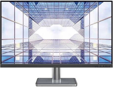 Lenovo L32p-30 32 Class 4K UHD LED Monitor - 16:9 - Raven Black