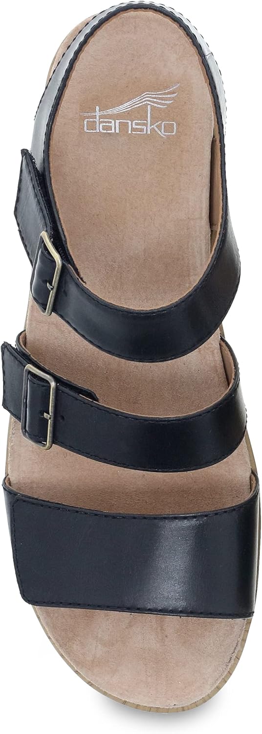 Dansko Malena Fully Adjustable Sandal for Women – Comfortable Platform Shoes with Arch Support – Versatile Casual to Dressy Footwear – Lightweight Rubber Outsole - Image 2