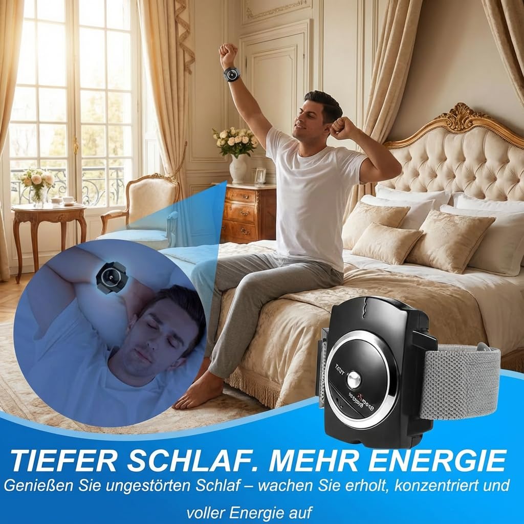 Guggys Sleep Connection Anti — Armband Mit Intelligenter Geräuscherkennung Für Ruhigen Schlaf