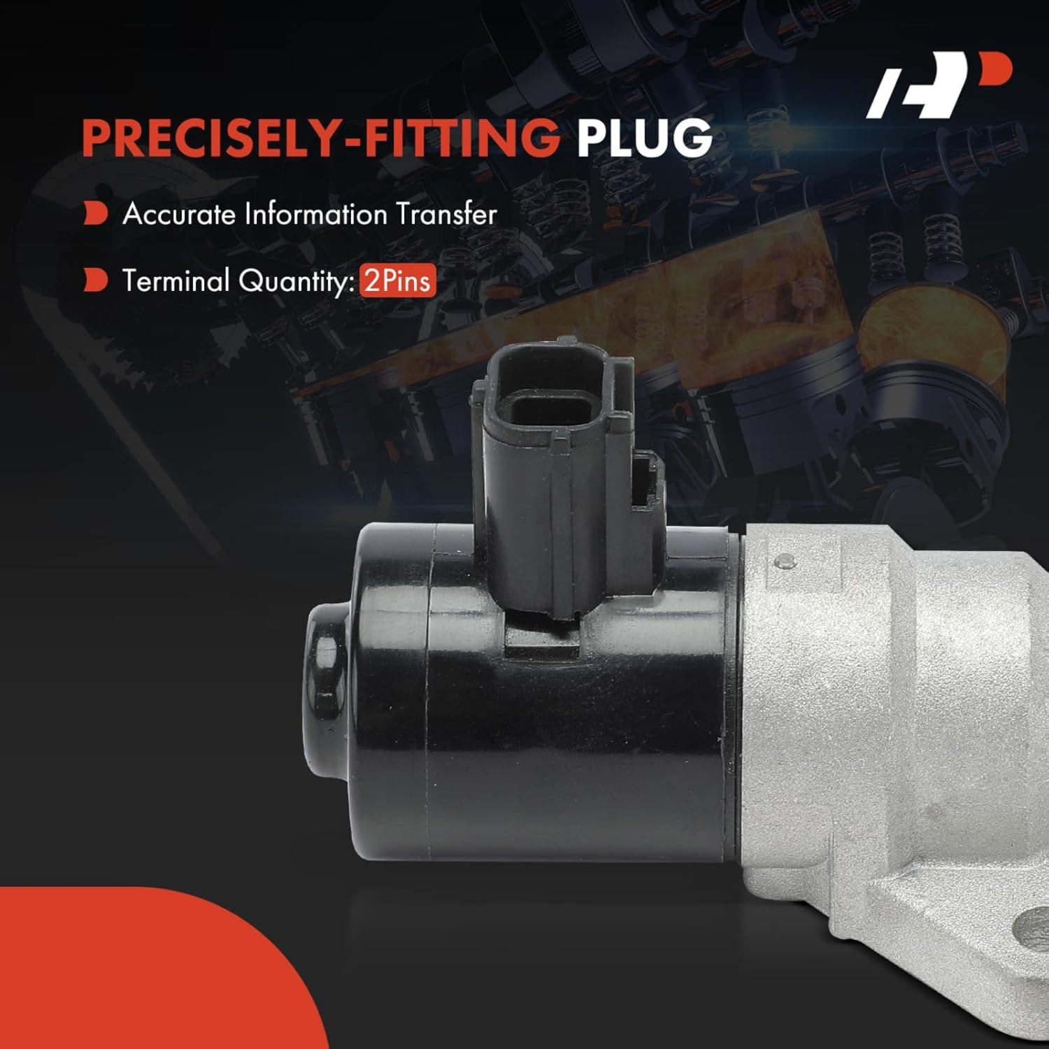 A-Premium Fuel Injection Idle Air Control Valve Compatible with Ford Contour 1996 & Mercury Mystique 1996, Tracer 1998-2.0L, Replaces# 968F9F715AB