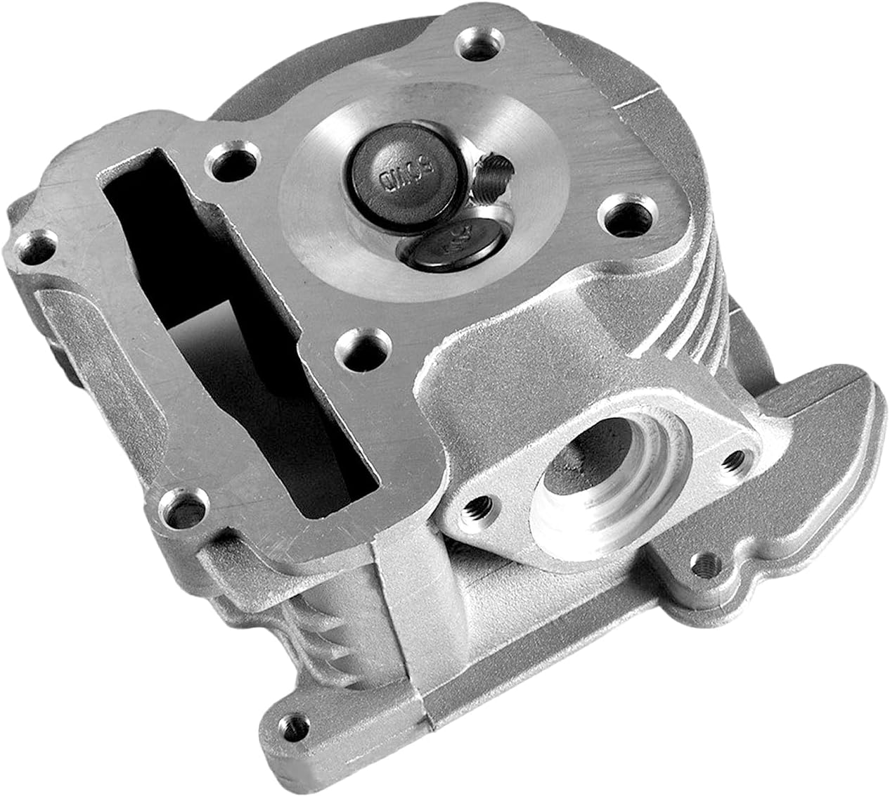 69mm Valve GY6 100cc Bore Cylinder Rebuild Kit,50mm Bore Upgrade, Racing CDI, Ignition Coil, Spark Plug & Clutch Spring for 49CC 50CC 139QMB Moped Scooter Engine