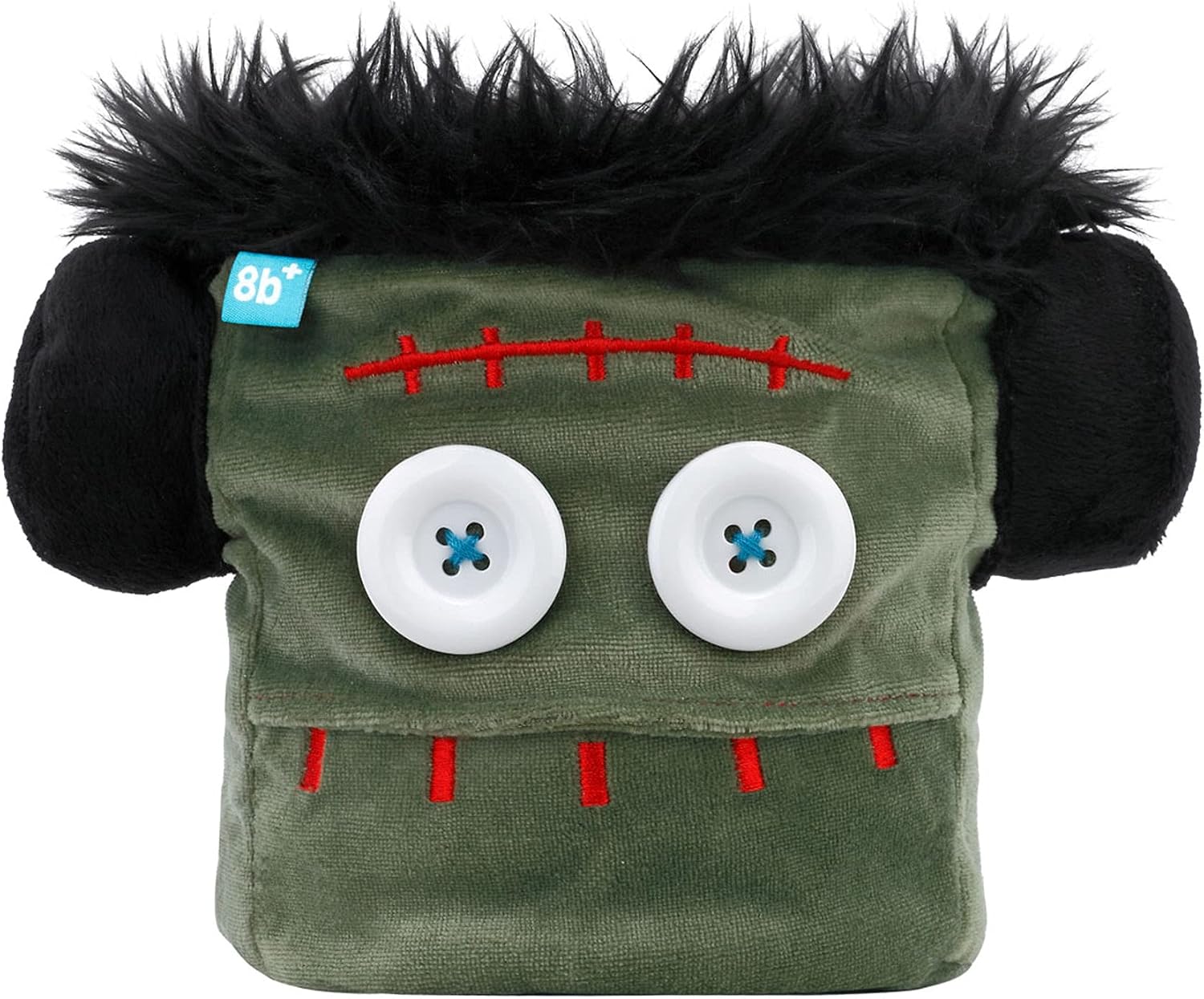 8BPLUS 8B+2101028 Bordering Rock Climbing Chalk Bag, Opening: 4.9 inches (12.5 cm), Frankie, Continues to Pursue Love, Top Drawstring Closure, Belt & Carabiner, Green/Black