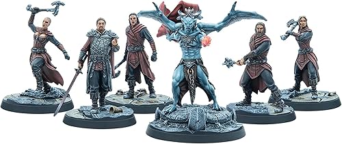 Miniatura 2 de Modiphius Entertainment The Elder Scrolls Call to Arms - Juego de 6 figuras de resina sin pintar