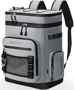 How to pack Hulongo Large Waterproof Insulated Cooler Backpack for car camping food storage
