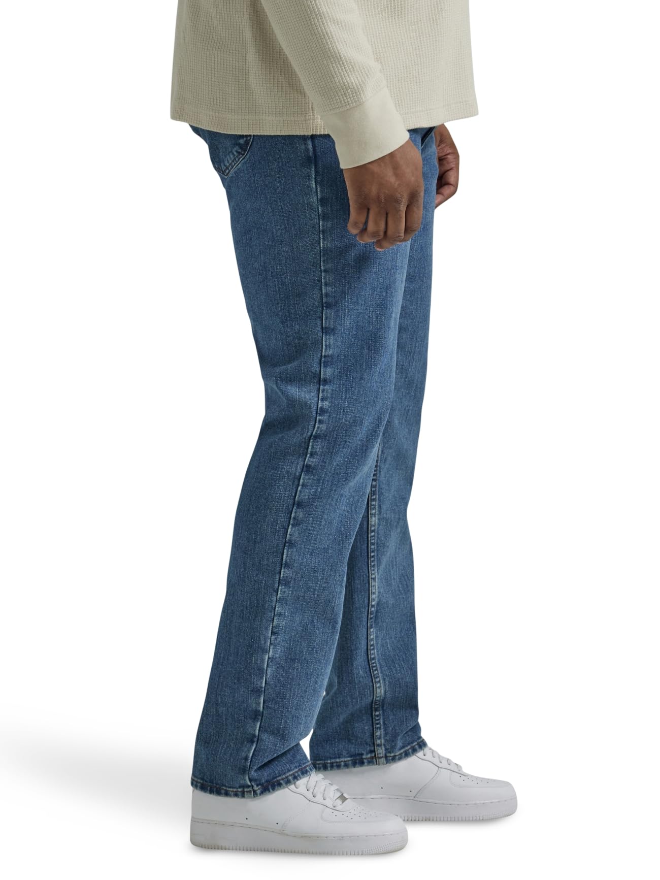 Lee – Groß, Legendary, gerade geschnittene Jeans für Herren, Pfefferstein, 58W / 29L – Ansicht 2