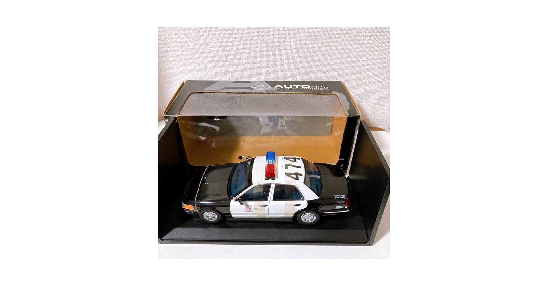 Amazon | オートアート フォード クラウンビクトリア ポリスカー