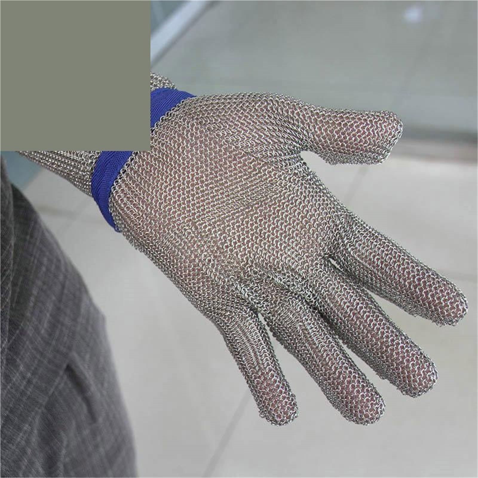 Guantes Anticortes, Guantes de seguridad de alta resistencia, resistentes al desgaste y a los cortes, for carpintería, corte con motosierra y sacrificio.