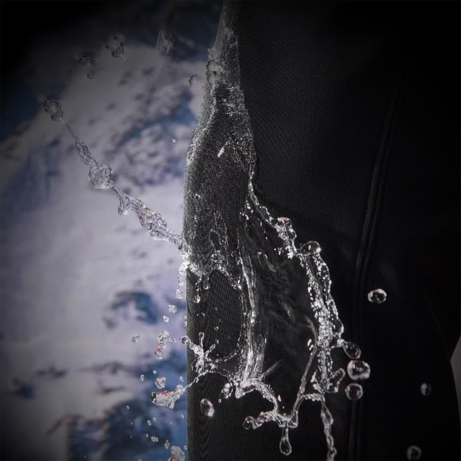 Mono con peto para nieve: correa ajustable para el hombro, pantalones impermeables a prueba de viento para deportes de invierno cálidos y cómodos, peto aislado con tejido elástico, mono esquí