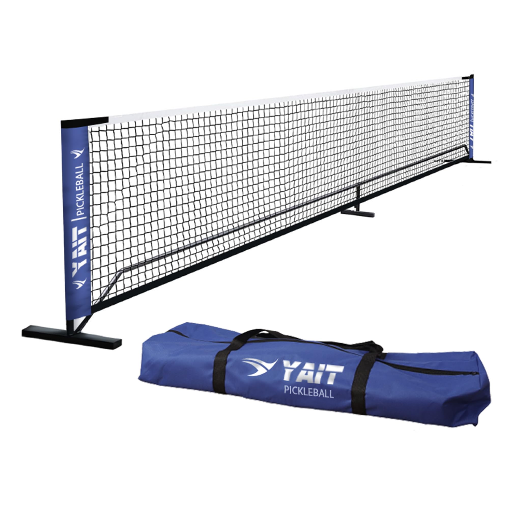 Sports Pickleball Net | 22 feet Length | Premium Knotless PE Net | Durable Anti-Rust Frame | All-Weather Design | Easy to Assemble Pickleball Net with Carry Bag for Indoor and Outdoor Use-image-6