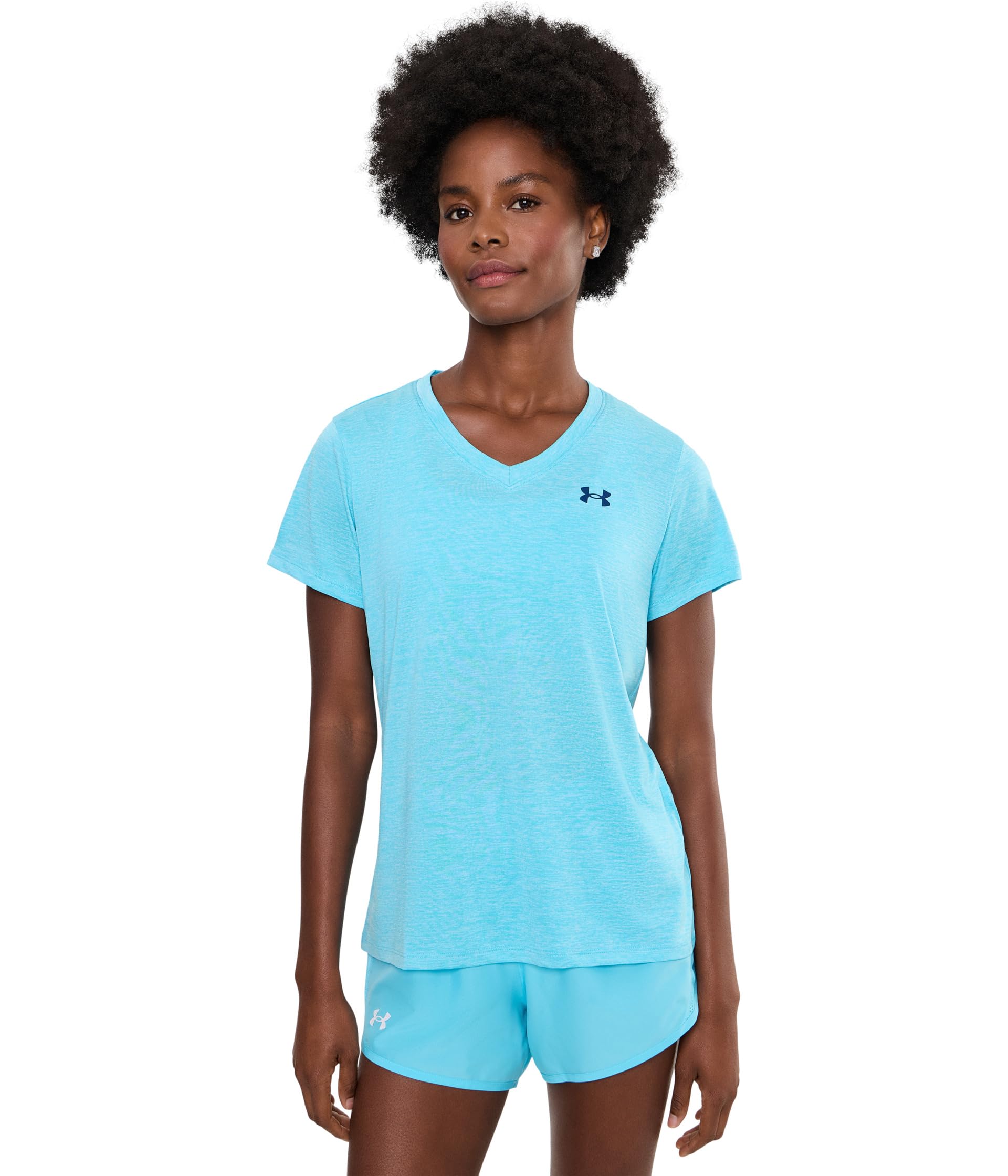 Women's Tech Twist V Neck Short Sleeve T-Shirt