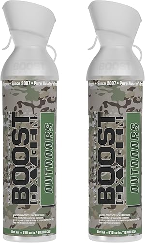 Miniatura 56 de Boost Oxygen Recipiente grande natural de 10 L | Soporte respiratorio para recuperación aeróbica, altitud, rendimiento y salud (paquete de 2)