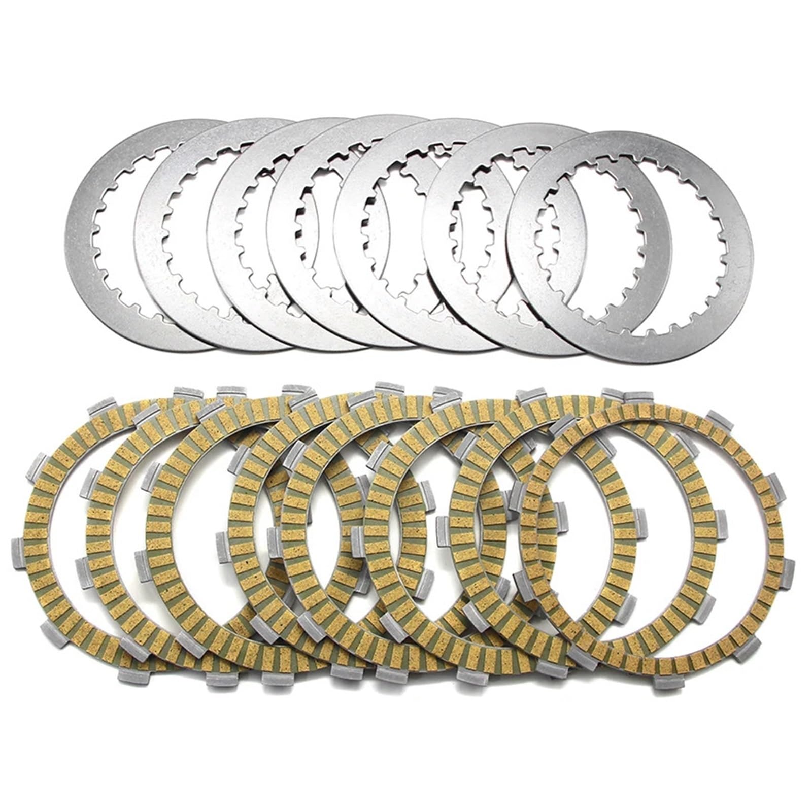 Lohfgtar One Color Fit For Honda Nc700x Nc700s Nc750x Nc750s Ctx700n Ctx700 Oem:22201-Mav-000 22202-Mae-000 Friction Clutch Plates
