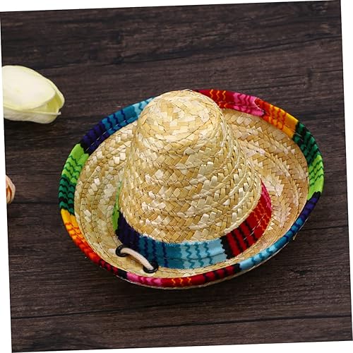 Miniatura 2 de iplusmile Sombrero para perro pequeño, 3 piezas, mini sombreros, sombrero de sol para niño, sombreros divertidos para perro, sombrero de conejo,