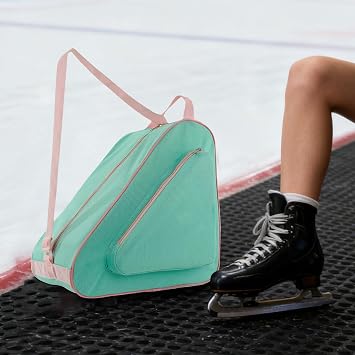 Ice Skating Bag Backpack with Adjustable Straps