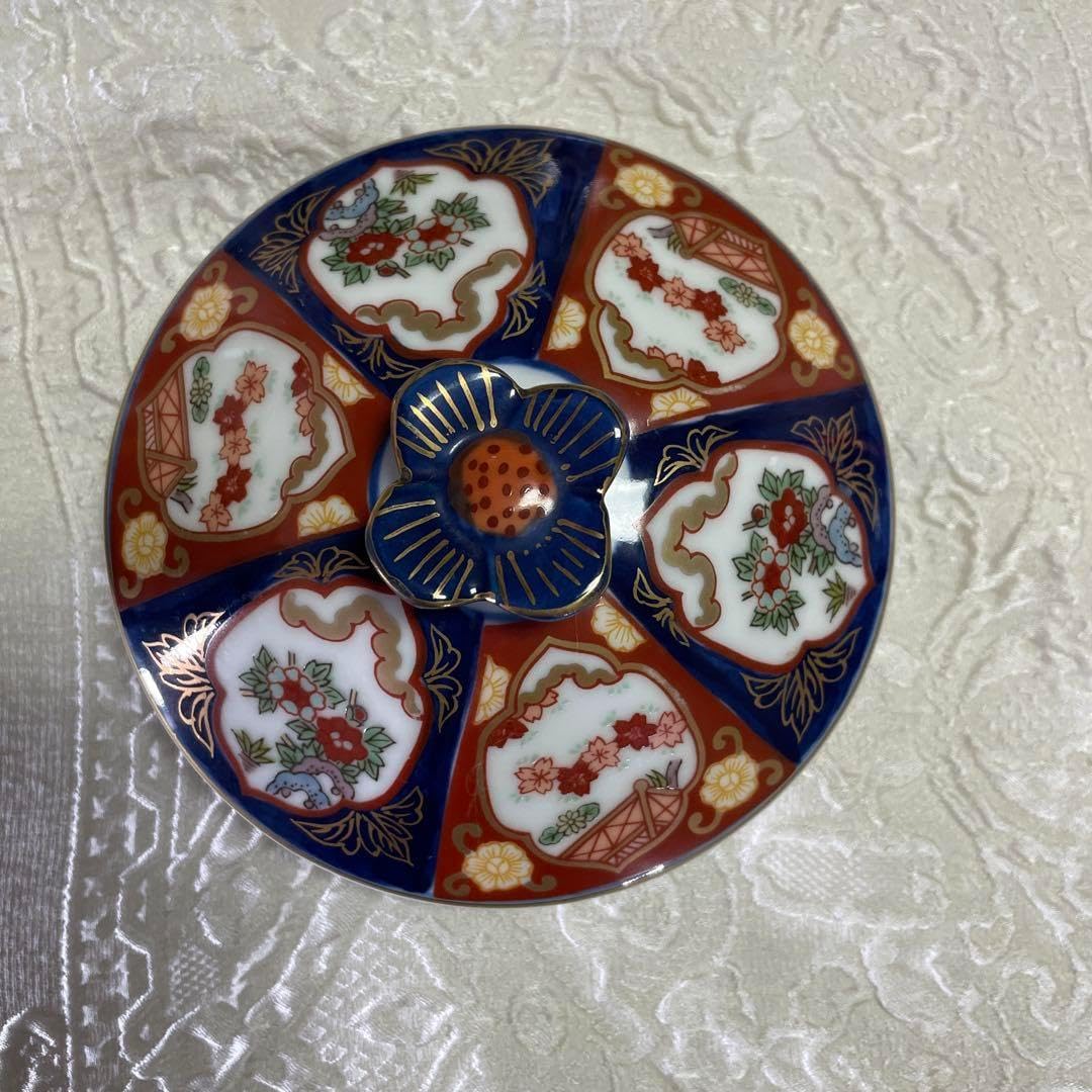 有田焼 秀峰 作 飾り壺 蓋付き 壺 色絵 金彩 古伊万里様式 ② 有田焼 秀峰 作 飾り壺 蓋付き 壺 色絵 金彩 古伊万里様式 ② 有田焼