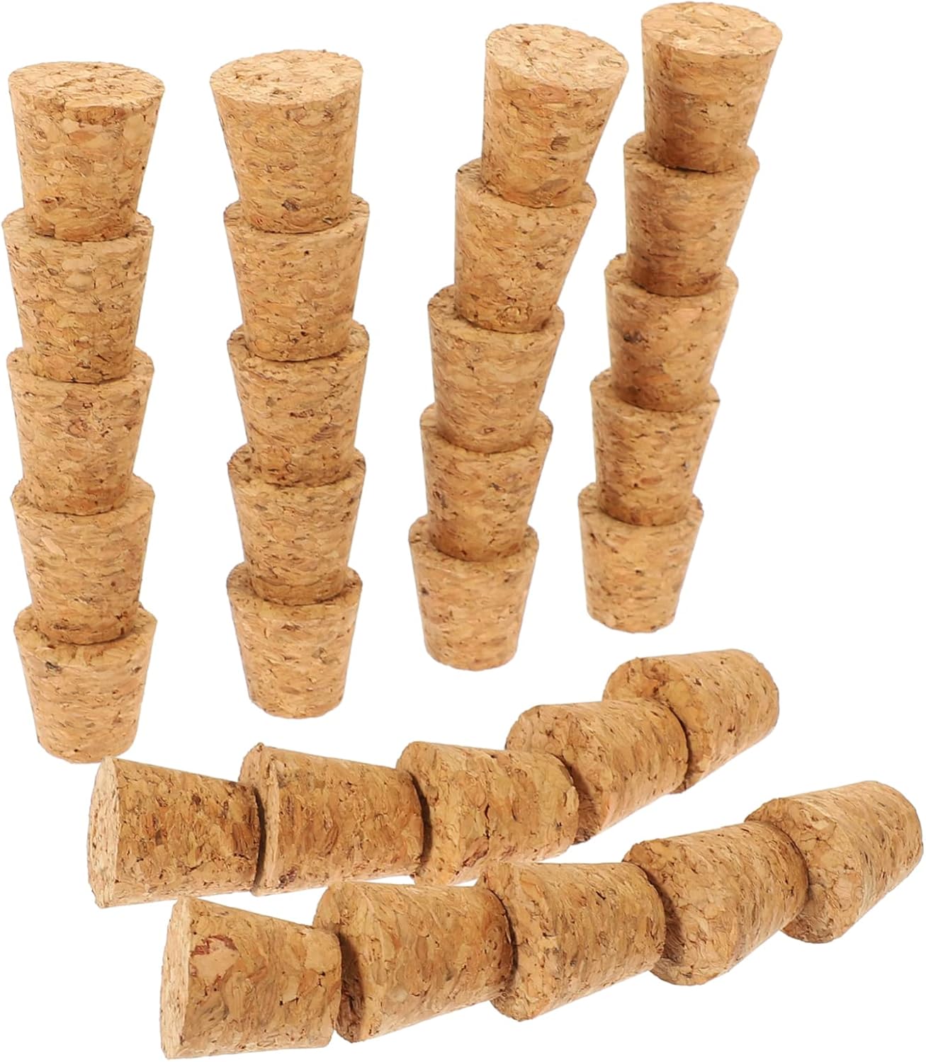 Cork, 90 Pcs Glass Bottle Cork Mini Corks Bottle Plugs Cork Plug Bottle Wooden Plugs Bottle Sealing Cover Small Corks Decorative Cork Corks for Crafts Cork Stopper