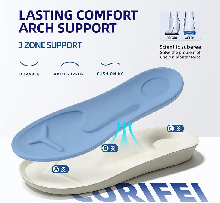 Wedge Slippers for Women with Adjustable Upper and Arch Support