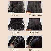 Vista 6 de Barra de champú chino a base de hierbas con jengibre Salvia Miltiorrhiz, cuero cabelludo de ginseng que pica el cabello para el cuidado de la caspa