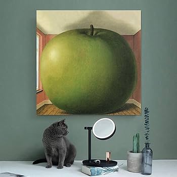 Amazon.co.jp: 青リンゴ プリント キャンバス 絵画 壁アート モダン