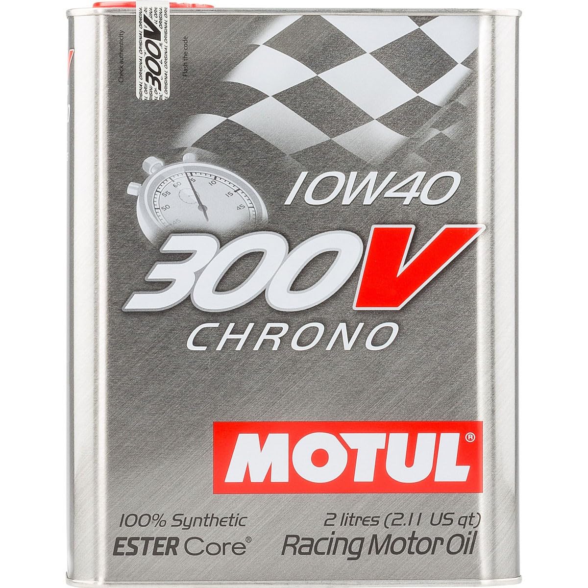 Motul 104243 300 V Chrono – 10 W-​40 Huile de Moteur 2 l