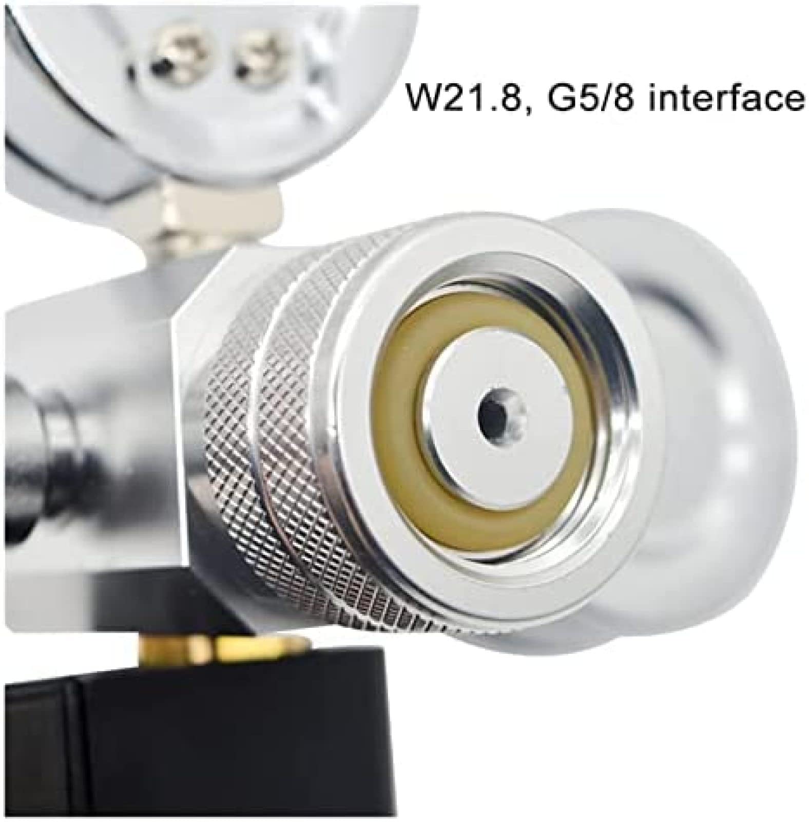 Regulador de CO2 Acuario Regulador de CO2 Solenoide Válvula de retención magnética Tanques Plantas de Peces Accesorios Sistema de Control de CO2 DIY Reactores Generador Kit Acuario Co2, Medi